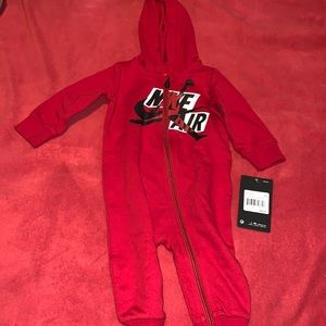 Jordan infant coveralls
